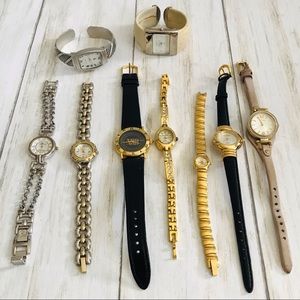 Watch Bundle Gold & Silver Assorted Styles 8 watches